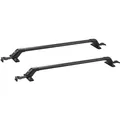 Produktbild: Dachträger Dachgepäckträger Querträger Auto 70kg Aluminium Schwarz