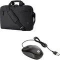 Produktbild: Bundle HP 15,6 Zoll Tasche und USB Maus - optische Maus kabelgebunden, 1000dpi, 2 Tasten, Linkshänder geeignet