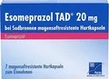 Produktbild: ESOMEPRAZOL TAD 20 mg bei Sodbrennen msr.Hartkaps. 7 St