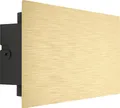 Produktbild: TALAMELLO Wand-/Deckenleuchte Lampe Beleuchtung - L20 x H10 x AL4 cm - gold gebürstet - 6W inkl. - IP20