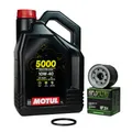 Produktbild: Ölfilter Dichtung Motul 5000 10w40 für Honda Yamaha Aprilia Ölwechsel Kawasaki
