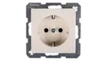 Produktbild: Berker / B. Kwadrat Schuko-Steckdose 16A IP20 Cremeglanz S.1 47438982