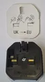 Produktbild: Powermaster Reisestecker Adapter UK-EU AP01 250V~13A