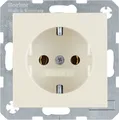 Produktbild: Berker SCHUKO-Steckdose ws/gl 47438982 Steckdosen SCHUKO-Steckdose