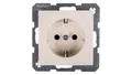 Produktbild: Berker/B.Kwadrat Schuko-Steckdose 16A IP20 creme glänzend S.1 47438982