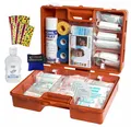 Produktbild: WM-Teamsport Erste-Hilfe-Koffer Sport-Sanitätskoffer PRO S1 - DIN 13157 + Hygiene-Gel, Beatmung