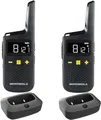 Produktbild: Motorola XT185 PMR446 Lizenzfreies Zwei-Wege-Walkie-Talkie Business-Radio - Schwarz (2 Stück)