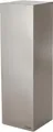 Produktbild: VIVANNO Podest Säule Blumensäule Dekosäule Blumenständer Sockel Edelstahl - 98 x 30 x 30 cm