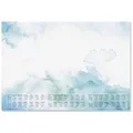 Produktbild: SIGEL Schreibtischunterlage DESIGN 206/2027/2028 blau/grün Papier 59,5 x 41,0 cm, 30 Blatt