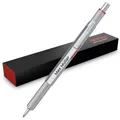 Produktbild: rOtring 600 Kugelschreiber silber mit Gravur personalisierbar