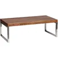 Produktbild: Kadima Design Couchtisch, Braun, Holz, Echtholz,Sheesham, Rechteckig,Rechteckig, Kufe, 120x40x60 cm, Wohnzimmer, Wohnzimmertische, Couchtische