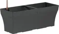 Produktbild: Geli Blumenkasten Blumenkasten mit Wasserspeicher 'Neo-Line', anthrazit, Länge ca. 50 cm (1 St)