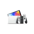 Produktbild: Nintendo Switch - Konsole OLED - Weiß - mit Dock und allen Kabeln