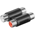 Produktbild: goobay Adapter 2 Cinch Kupplung auf 2x Cinch Kupplung
