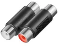 Produktbild: Cinch Adapter Audio Stereo 2x Cinch 2x RCA Buchse Doppel Verbinder Kupplung