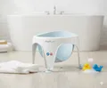 Produktbild: Angelcare Badering Badesitz rund mit Soft-Touch Sitzfläche Light aqua