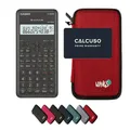 Produktbild: Casio fx-82MS 2nd Edition inkl. WYNGS Schutztasche Rot - Wissenschaftlicher Taschenrechner - Basic Set