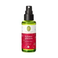 Produktbild: PRIMAVERA Schneeglitzern Raumspray bio 50 ml – Orange, Kardamom – Raumduft Spray, Airspray, Aromatherapie – strahlend-warm – vegan