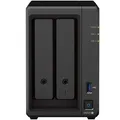 Produktbild: Synology NAS-Server DiskStation DS723+ NAS, USB 3.0, Leergehäuse für Festplatten, 2 Einschübe
