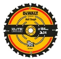 Produktbild: DeWalt Kreissägeblatt für Holz 184 mm ELITE 24 Zähne, DT10302-QZ
