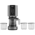 Produktbild: SharkNinja Ninja NC300EU, Traditionelle Eismaschine, 1,4 l, 3 Becken, Schwarz, Silber, 165 mm, 270 mm
