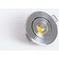 Produktbild: Ledkia - Led Downlight Einbaustrahler Rund Cob Cri90 Ausschnitt Ø 45 Mm Silber 4000k Neutralweiß