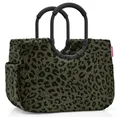Produktbild: reisenthel loopshopper Tasche L Einkaufstasche Korb Teddy Leo Olive OR5055