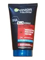 Produktbild: Garnier Hautklar 3in1 Kohle Anti Mitesser Reinigung Peeling Maske 150 ml