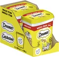 Produktbild: DREAMIES Mega Box Katzensnacks Käse knusprige Taschen zarte Füllung 2x350g