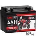 Produktbild: LANGZEIT YTX4L-BS Gel Roller Batterie 12V 4Ah CTX4L-BS 50314 Motorradbatterie