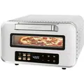 Produktbild: PC-PO 1323 Edelstahl, Pizzaofen edelstahl (gebürstet), bis 2.100 Watt, für Pizza Ø 31,5cm, inkl. Pizzaschieber