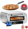 Produktbild: ProfiCook Edelstahl Pizzaofen Timer 5 Programme Flammkuchen PC-PO 1323
