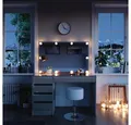Produktbild: Vicco Schminktisch Sherry, Greige, 120 cm mit LED Beleuchtung und Hocker