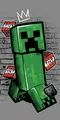 Produktbild: Jerry Fabrics Minecraft Metro Art Creeper Duschtuch Badetuch Strandtuch 70 x 140cm