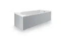 Produktbild: Duravit D-Neo Rechteck-Badewanne 700472000000000 160 x 70 cm, Einbauversion, 1 Rückenschräge, weiß