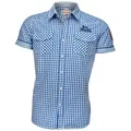 Produktbild: Lonsdale Kurzarmhemd Berny blau XXL