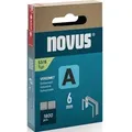 Produktbild: Novus - Feindrahtklammer a Typ 53 Klammerbreite 11,3 mm 6 mm 0,75 mm