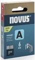 Produktbild: novus Tackerklammern 53/6 Feindraht hart 6 mm 042-0773