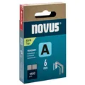 Produktbild: NOVUS Heftklammer A 042-0773 53/6 verzinkt 1.800St