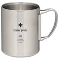 Produktbild: Snow Peak - Stainless Vacuum Double Wall - Becher Gr 300 ml grau