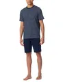 Produktbild: Schiesser Herren Schlafanzug kurz Rundhals - Nightwear Set