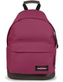 Produktbild: Eastpak Rucksack mit Lederboden Schulrucksack Schule Uni »Wyoming« Wine Burgundy