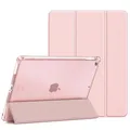 Produktbild: Fintie Hülle für iPad 9. Generation 2021/8. Gen 2020/7. Gen 2019 10.2 Zoll mit Stifthalter, ultradünne leichte Schutzhülle mit transparenter Rückseite und Auto Schlaf/Wach Funktion, Roségold