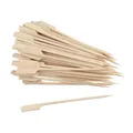 Produktbild: Fackelmann Fingerfood-Sticks 50er Set – Spieße aus Holz für kleine Snacks – 50 Party-Picker für Häppchen, Kanapee, Fingerfood und Co. – ca. 15 cm lang