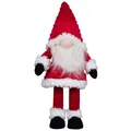 Produktbild: Weihnachtswichtel 42cm(60cm) Wackelnder Gnom rot Wackelwichtel Dekofigur