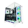 Produktbild: NitroPC - PC Gaming Extrem Silver Plus (Intel Core i7 12700K 12/20 5.0GHz, RTX 5060 Ti 16GB, RAM 32GB, M.2 2TB, Windows 11, RGB-Beleuchtung, WiFi) Desktop-PC, Gaming-PC (Weiß)
