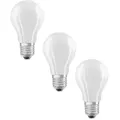 Produktbild: Osram LED Classic A 60, Filament, EEK A, 3,8 W, 806 lm, E27, warmweiß, matt, 3er Pack