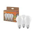 Produktbild: 3er Set OSRAM E27 LED Lampe Classic matt 3,8W wie 60W warmweißes Licht 2700K