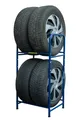 Produktbild: GOODYEAR Reifenregal 4 Reifen Kompletträder Reifenständer Felgenbaum Regal
