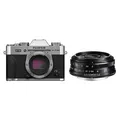 Produktbild: Fujifilm X-T30 III + VoigtlÃ¤nder Ultron 27mm f/2.0  silber